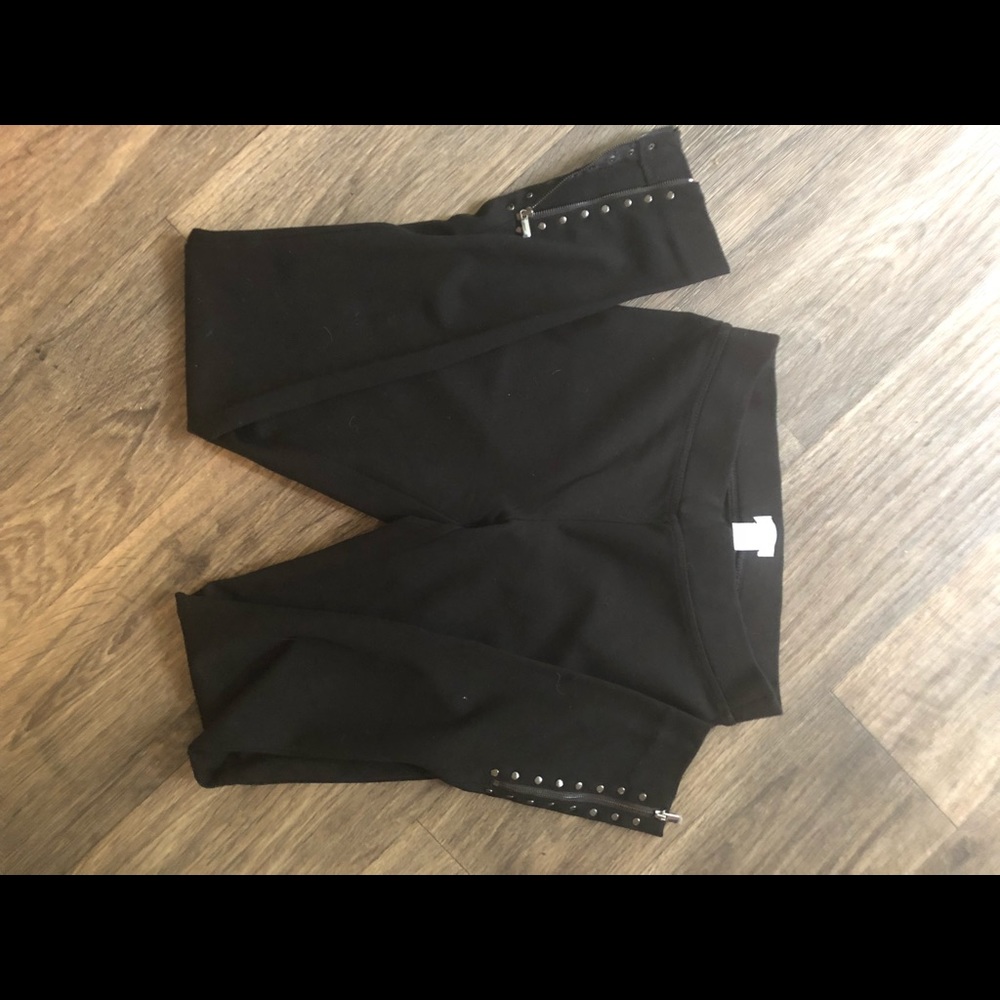 Cache black leggings